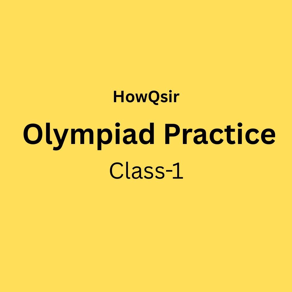 HowQsir Olympiad Practice, Class 1